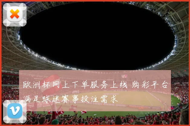 欧洲杯网上下单服务上线 购彩平台满足球迷赛事投注需求